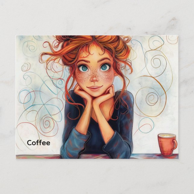 Coffee Postcard (Front)