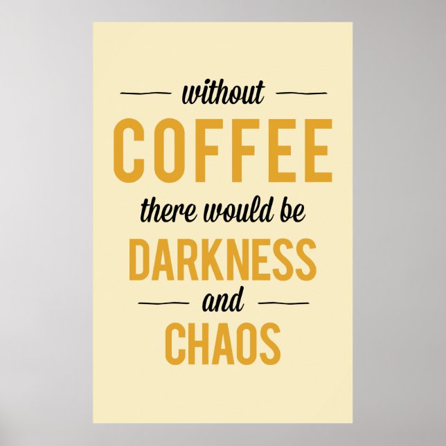 Coffee Poster (Front)