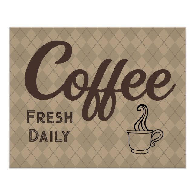 Coffee Poster (Front)