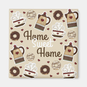 Coffee Pot and Cup Magnet