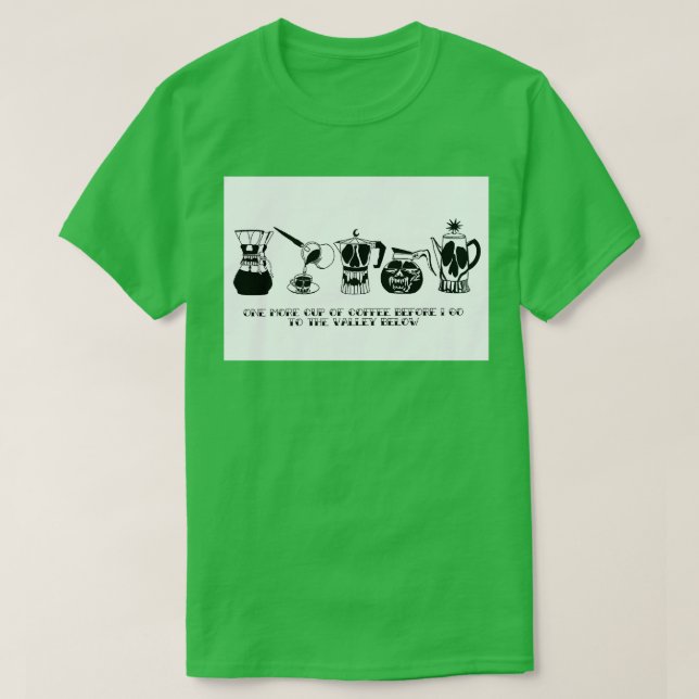 Coffee Pot Collection T-Shirt (Design Front)