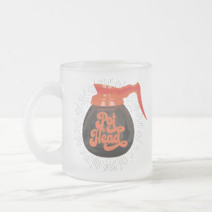 (Coffee) Pot Head Glass Coffee Mug