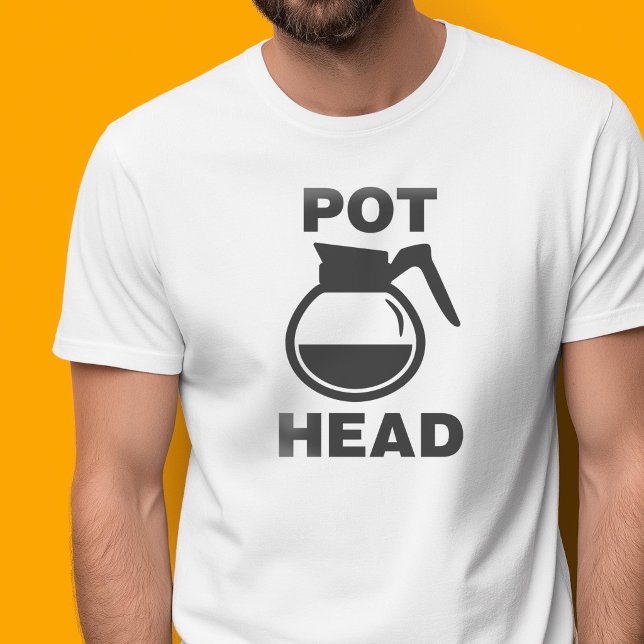 Coffee Pot Head - simple drawing T-Shirt (Creator Uploaded)