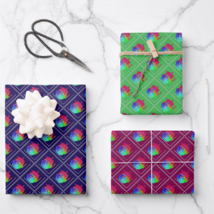 Coffee Pot Imagery Gift Wrapping Paper Sheet