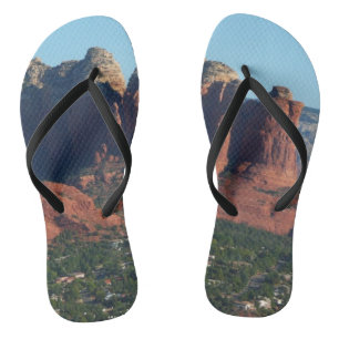 Coffee Pot Rock I in Sedona Arizona Flip Flops