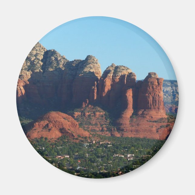 Coffee Pot Rock I in Sedona Arizona Magnet (Front)