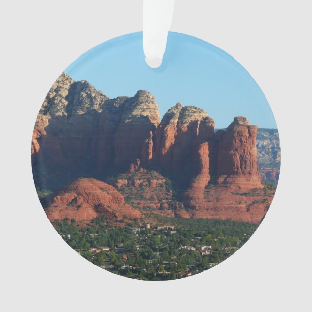 Coffee Pot Rock I in Sedona Arizona Ornament (Front)