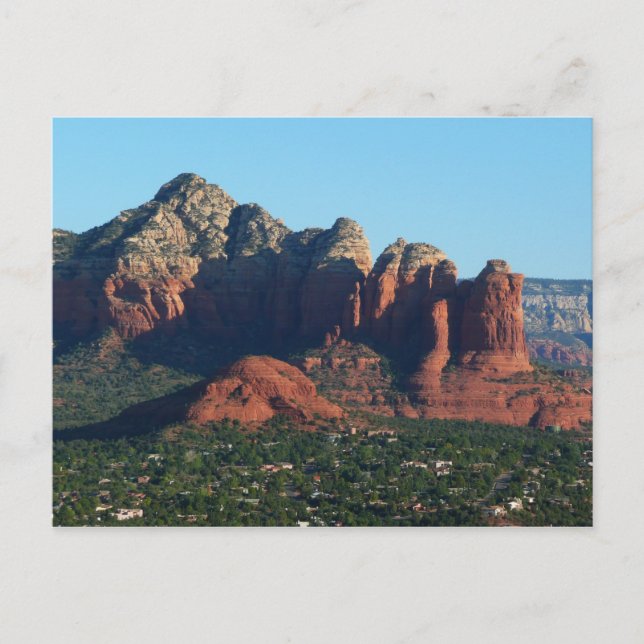 Coffee Pot Rock I in Sedona Arizona Postcard (Front)