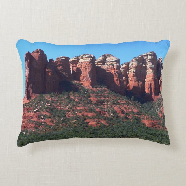 Coffee Pot Rock II in Sedona Arizona Decorative Cushion (Front)