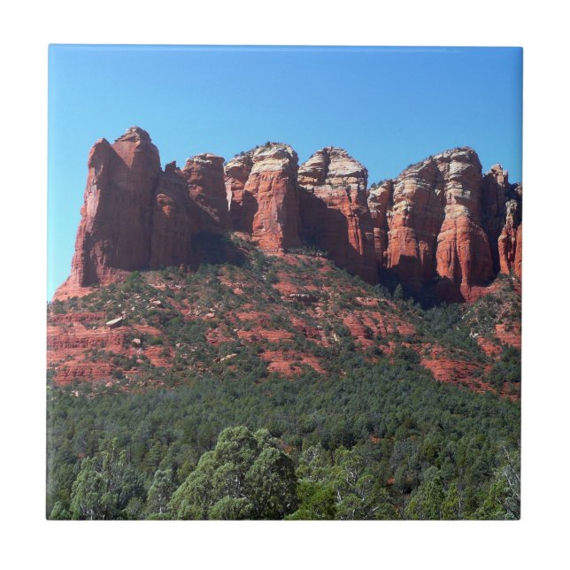 Coffee Pot Rock II in Sedona Arizona Tile (Front)