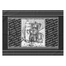Coffee Pot Table Cloth