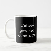 Coffee-Powered Conductor Musician's