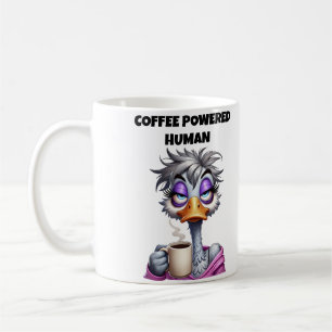 Coffee Powered Human Mum Mug