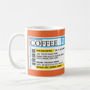 Coffee Prescription Mug in 7 styles!