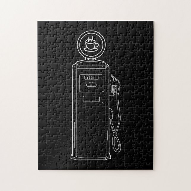 Coffee Pump Jigsaw Puzzle (Vertical)