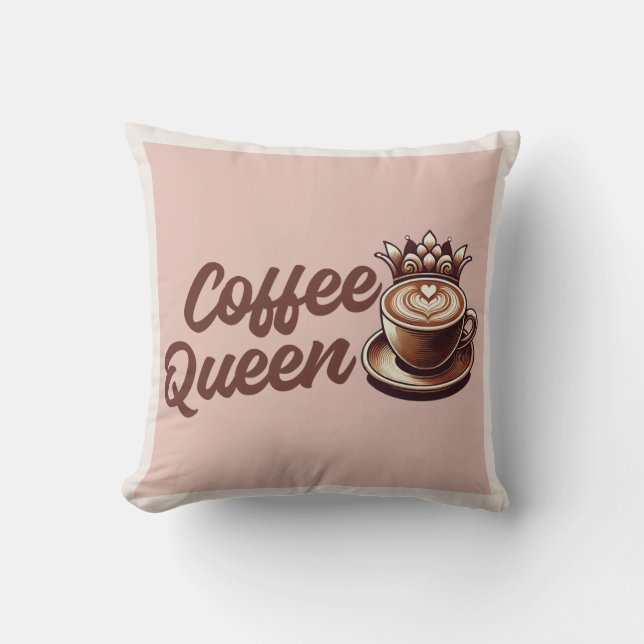 Coffee Queen Cushion (Front)