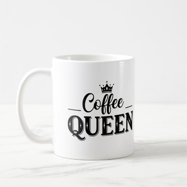 Coffee Queen Mug (Left)