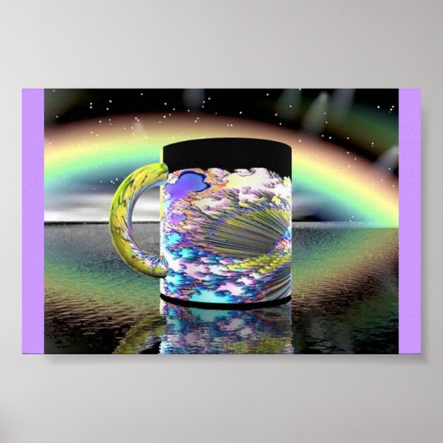 Coffee Rainbow Poster (Front)