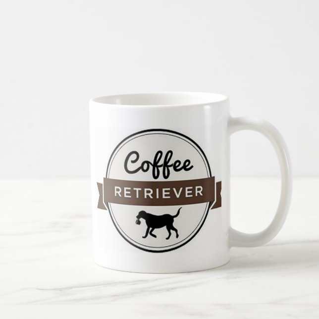 Coffee Retriever Java Mug (Right)