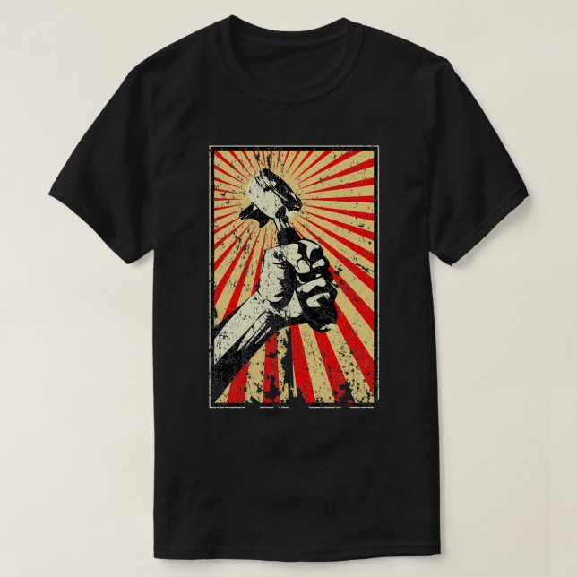 Coffee Revolution Distressed T-Shirt (Design Front)