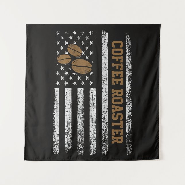 Coffee Roaster Tapestry (Front)