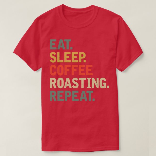 Coffee roasting T-Shirt (Design Front)