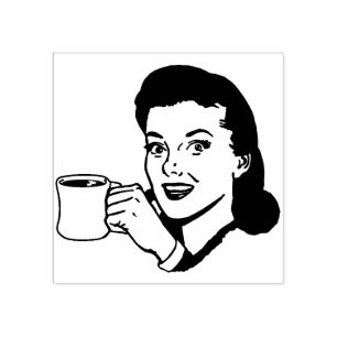 Coffee ! rubber stamp
