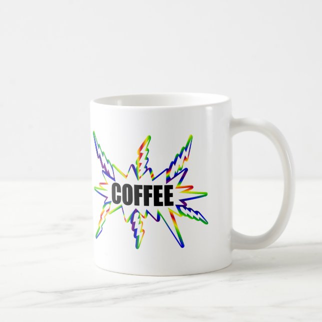 Coffee Rush Coffee Mug (Right)