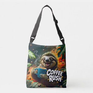 Coffee Rush  Crossbody Bag