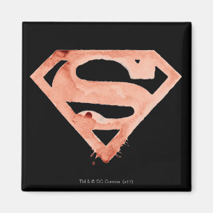 Coffee S Symbol - Red Magnet