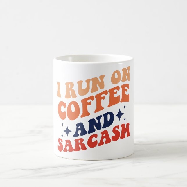 Coffee & Sarcasm Coffee Mug (Center)