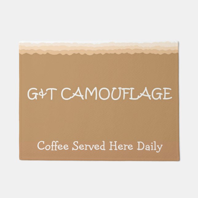 Coffee Secret Doormat (Front)