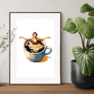 Coffee Serenity Poster
