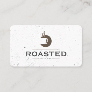 Coffee Shop and Coffee Beans Business Card
