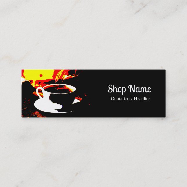 Coffee Shop Business Card (Front)