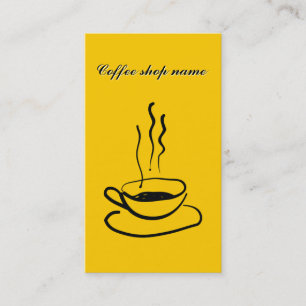 Coffee shop Business Card