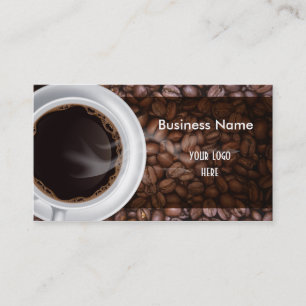 Coffee Shop Business Card Template