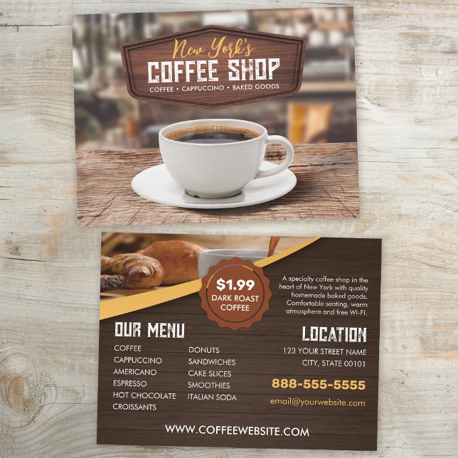 Coffee Shop Cafe Postcard (Creator Uploaded)