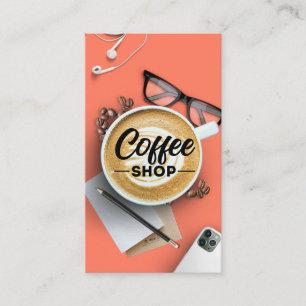 Coffee shop/Coffee house/Coffee store Business Card