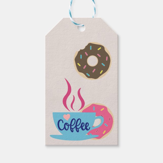 Coffee Shop Gift Tags (Front)