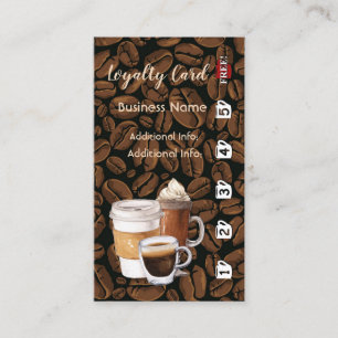 Coffee Shop Loyalty Card 2