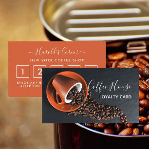 Coffee Shop Loyalty Card - Coffee Mug