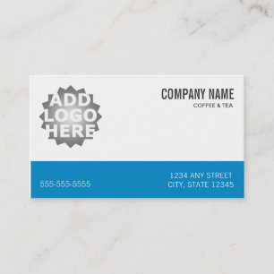 Coffee Shop Loyalty Punch Card Business Card