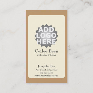 Coffee Shop Loyalty Punch Card Business Card