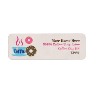 Coffee Shop RETURN ADDRESS