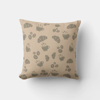 Coffee Shop Style Pattern Cushion