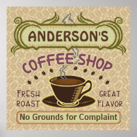 Coffee Shop with Cup Create Your Own Personalised