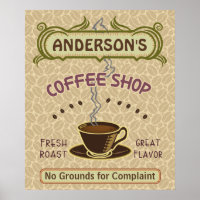 Coffee Shop with Cup Create Your Own Personalised
