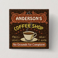 Coffee Shop with Mug Create Your Own Personalized