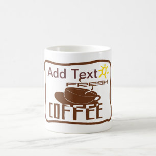Coffee Sign, add name Mug